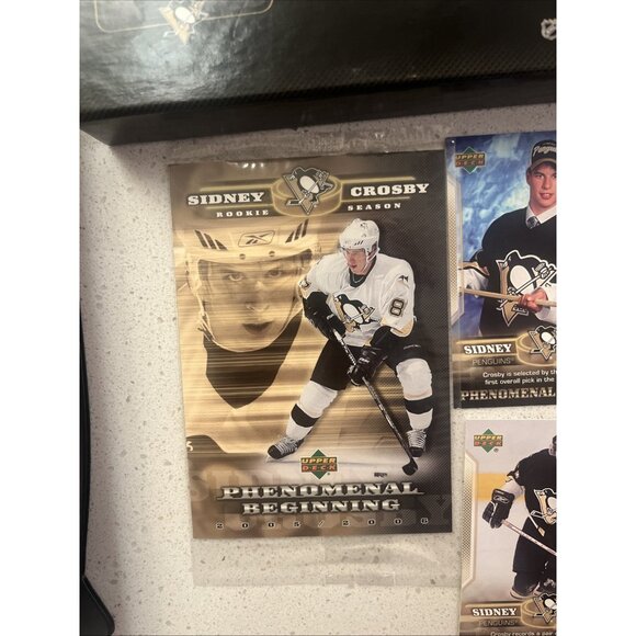 2005-06 Upper Deck Phenomenal Beginning Sidney Crosby 20 Card Set + Jumbo Card - Picture 4 of 4